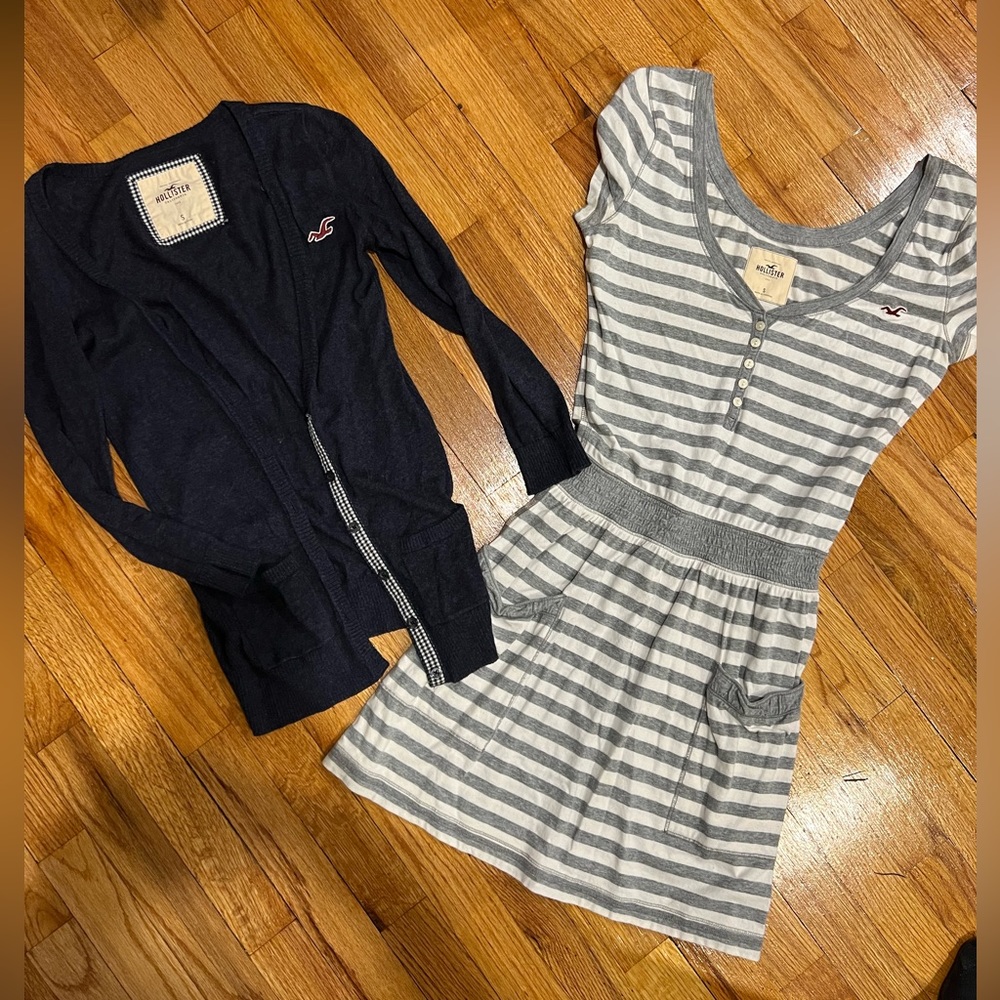 Hollister Cardigan and Dress